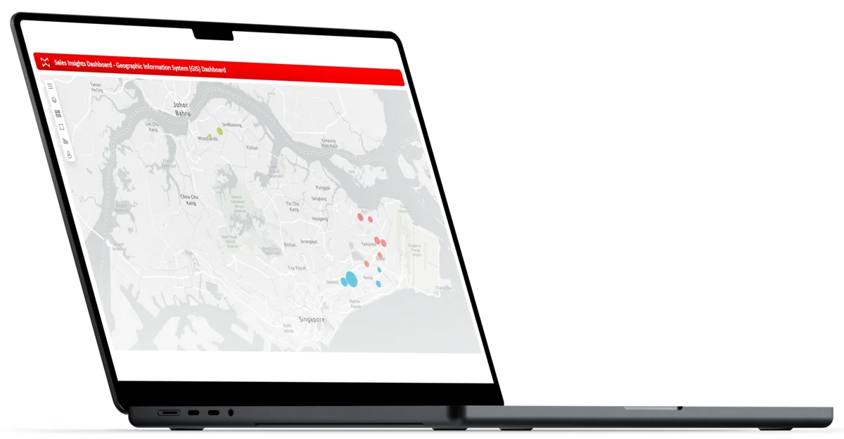 Integrate GIS Sales Dashboard into Web Master Automotive Management ERP Software