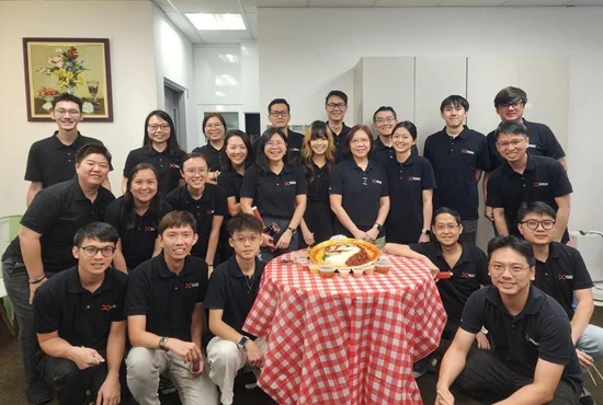 Group photo of the Web Master technology team